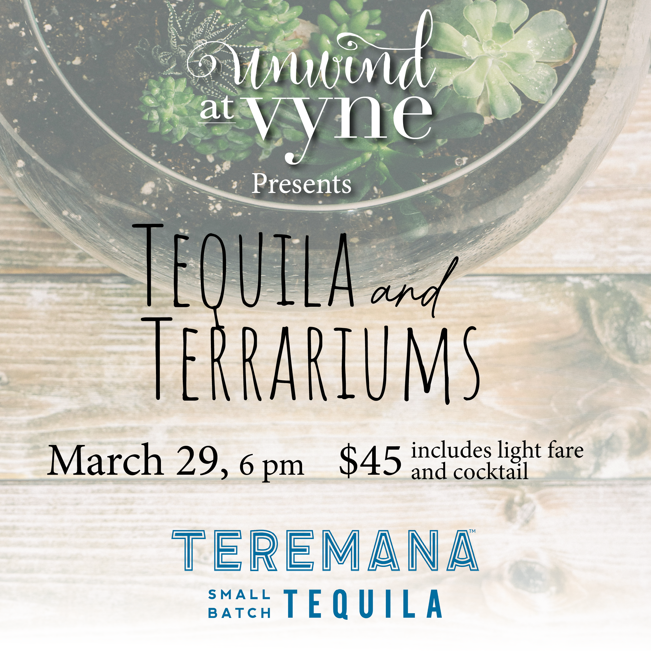 Tequila and Terrariums